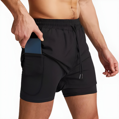 FlexRun Pro 2-in-1 sportshorts | 1+1 gratis