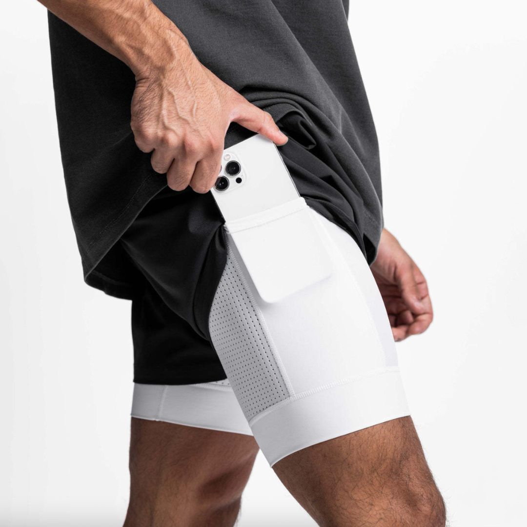FlexRun Pro 2-in-1 sportshorts | 1+1 gratis