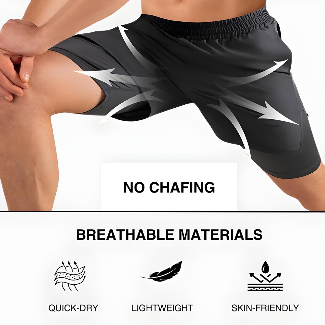 FlexRun Pro 2-in-1 sportshorts | 1+1 gratis