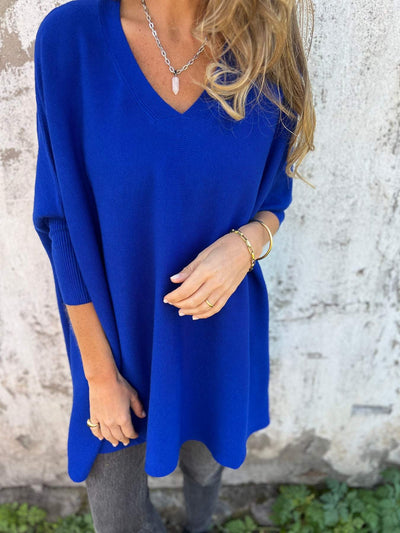 Lunora™ Breeze Knit – De moeiteloze V-hals trui