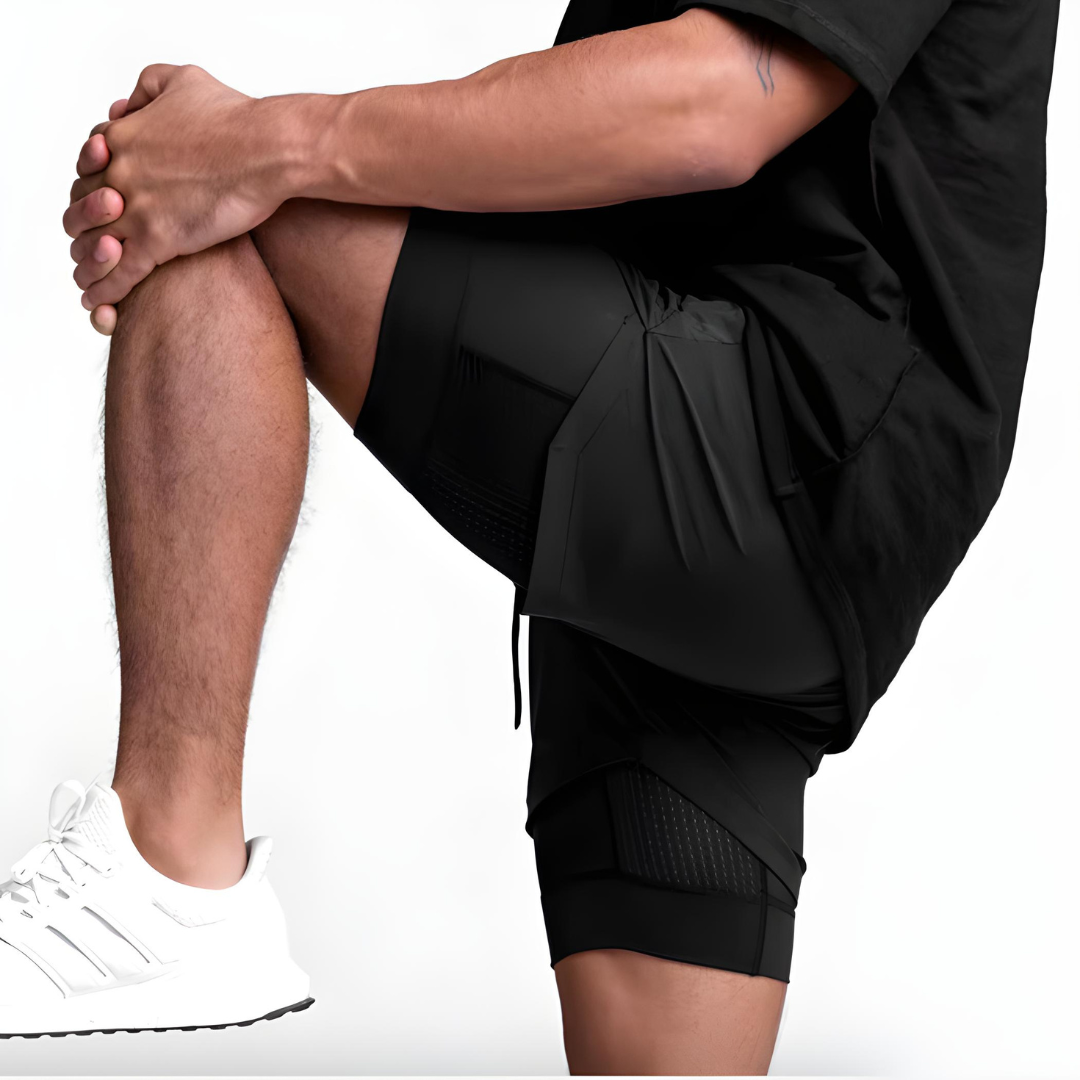FlexRun Pro 2-in-1 sportshorts | 1+1 gratis