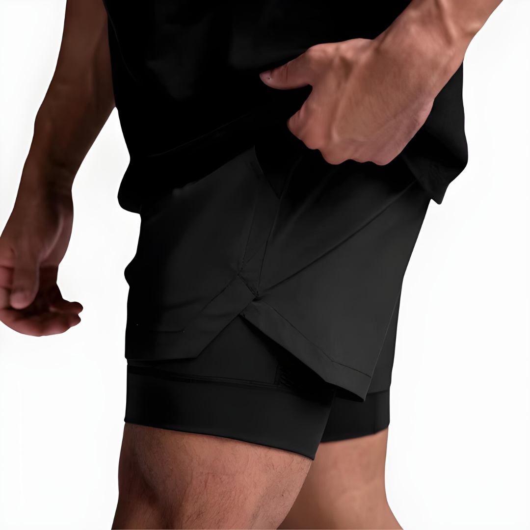 FlexRun Pro 2-in-1 sportshorts | 1+1 gratis