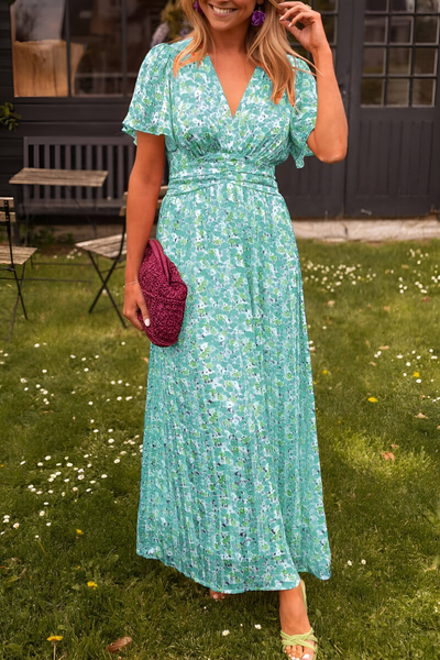 Éloria™ V-hals maxi-jurk
