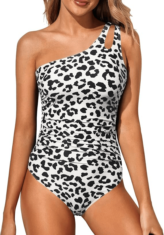 Sereluna™ | One-Shoulder Elegant Swimsuit