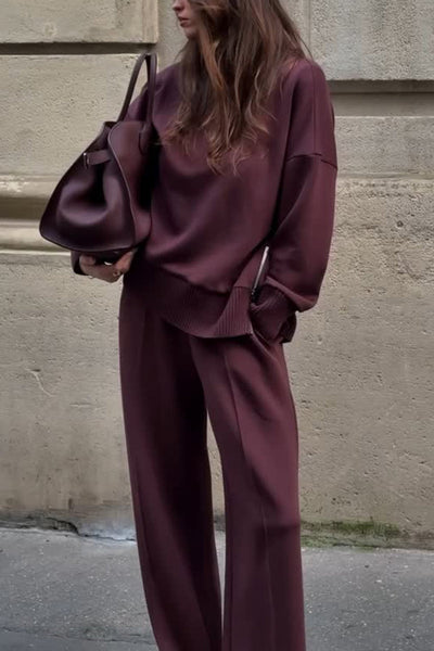 CozyLuxe™ gebreide set
