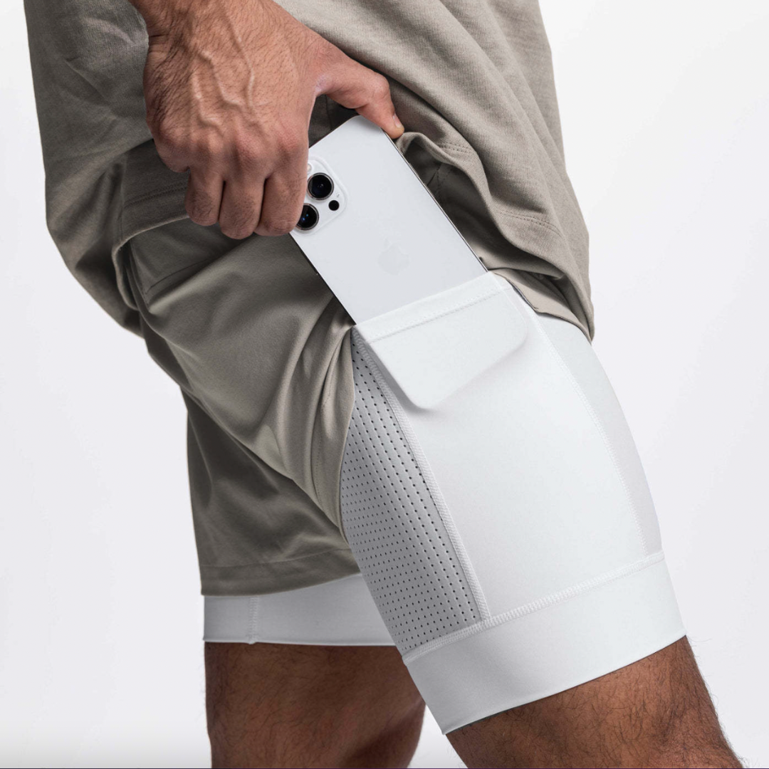 FlexRun Pro 2-in-1 sportshorts | 1+1 gratis