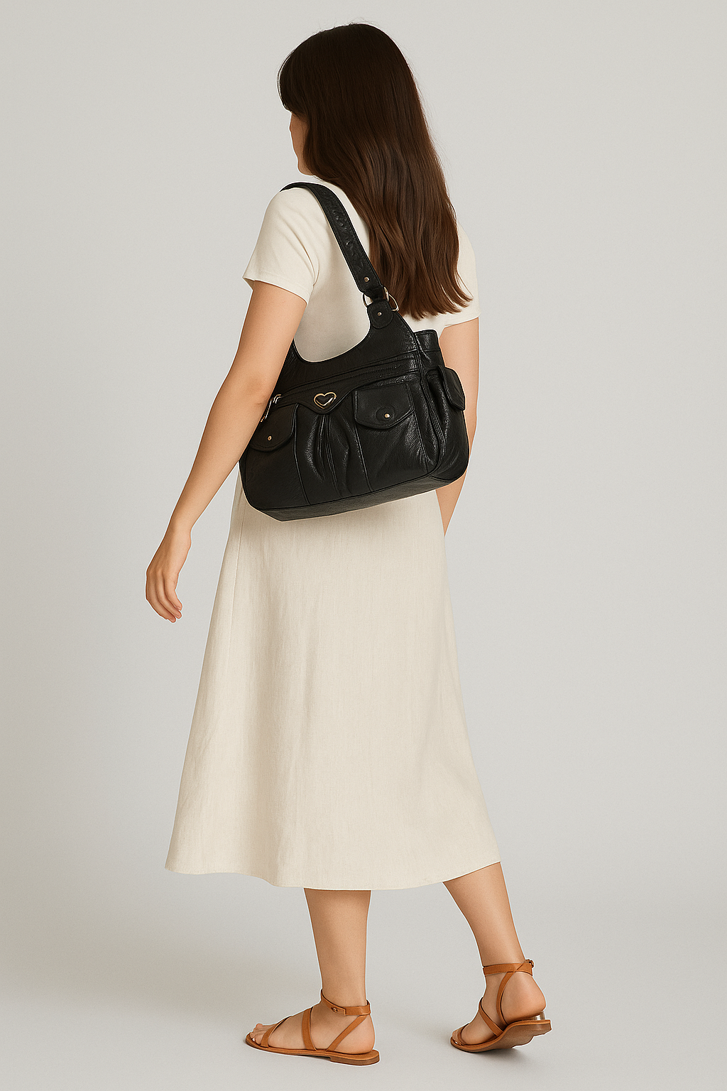 LiviaLuxe™ Zachte leren tas