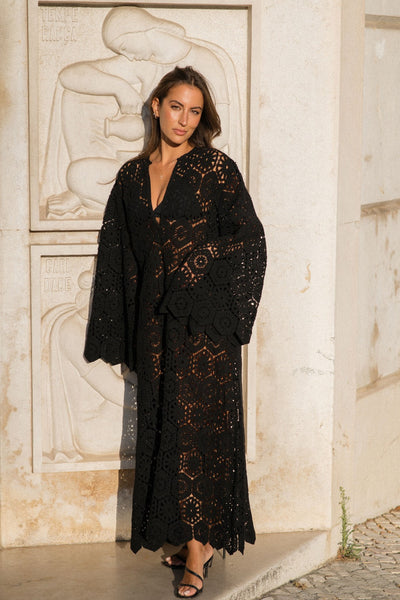 Solemia™ Bohemian Corduroy Skirt