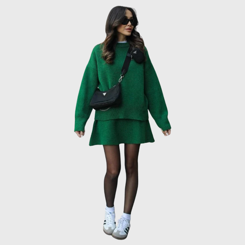 Noa - De gebreide 2 delige set die comfort en stijl moeiteloos combineert