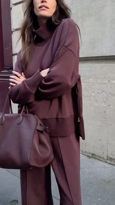 CozyLuxe™ gebreide set