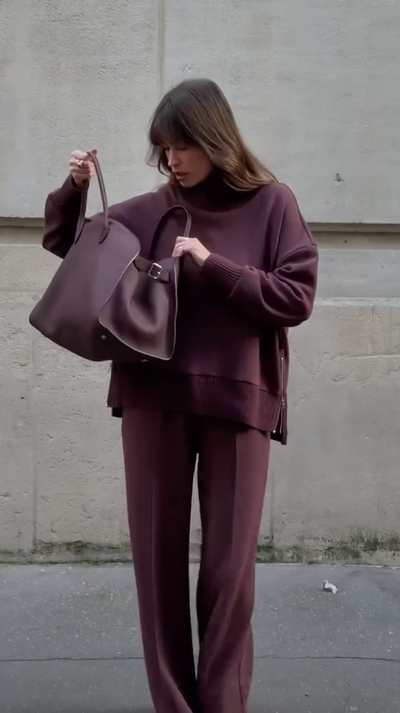 CozyLuxe™ gebreide set