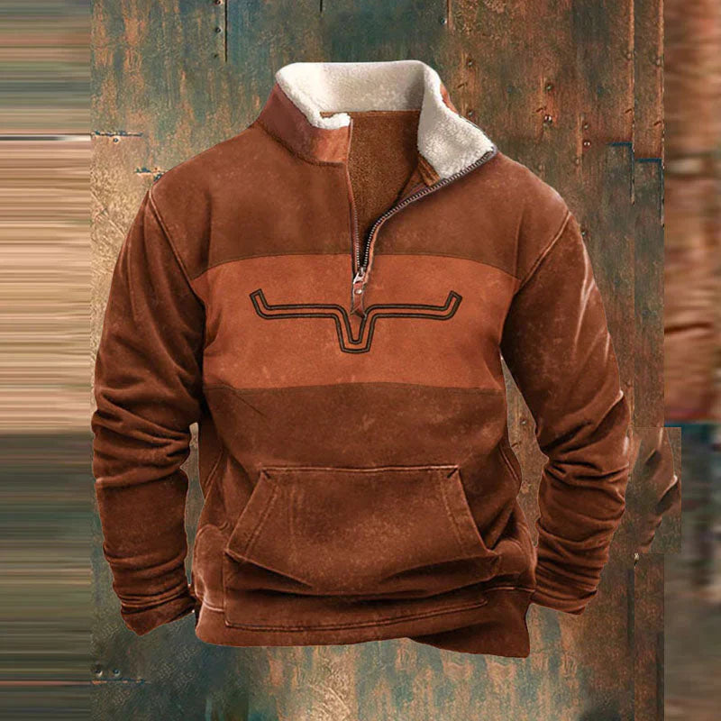 Norden | Fleece Trui met Rits