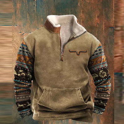 Norden | Fleece Trui met Rits