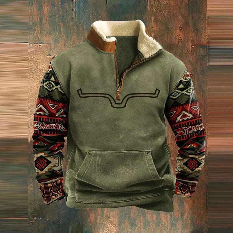 Norden | Fleece Trui met Rits
