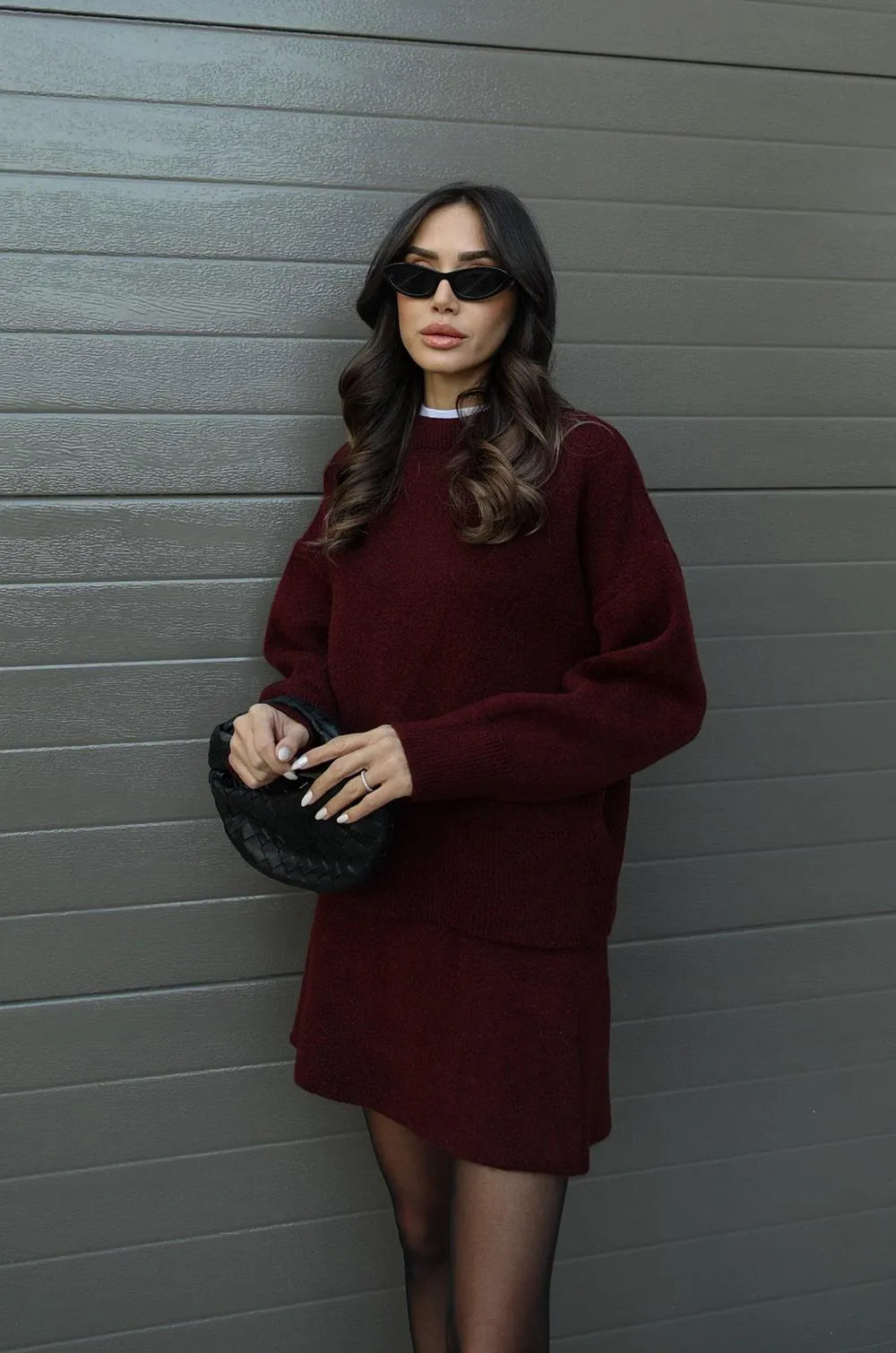 Livia Luxe 2-delige set (top + rok)