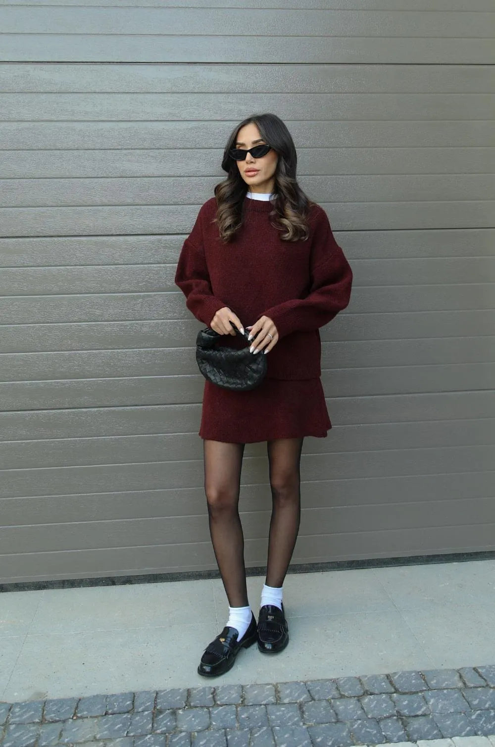Livia Luxe 2-delige set (top + rok)