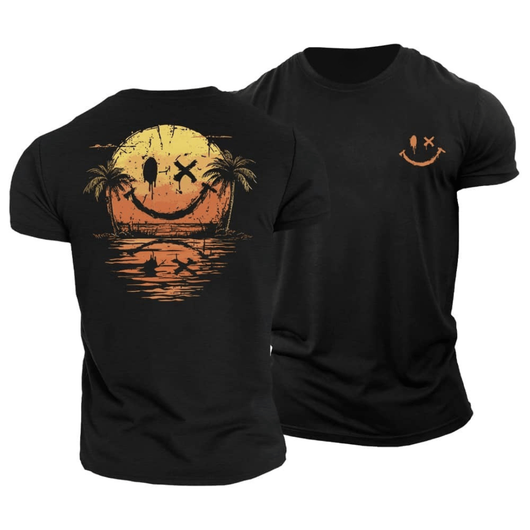 SunMuse™ Tee – Draag de Zomer op je Rug