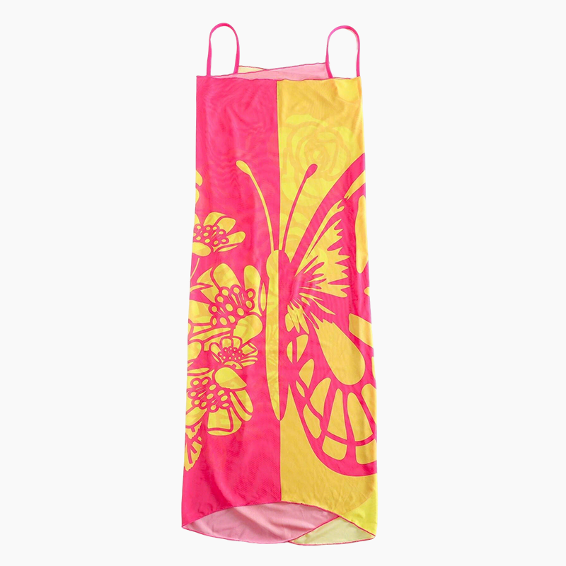 FluturaWrap™ | Elegant Strandjurkje met Vlindereffect